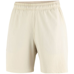 Pantalones cortos de mujer Salomon Wayfarer Ease 2.0 shirt W beige Silver Cloud