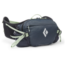 Riñonera Black Diamond Pursuit Waist Pack 6 L negro/verde Carbon-Foam Green