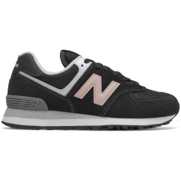 Calzado de mujer New Balance WL574HB2 negro/rosa Black