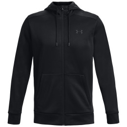 Sudadera de hombre Under Armour Armour Fleece FZ Hoodie negro Black / / Black