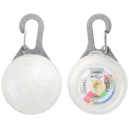 Luz para perro Nite Ize Spotlit Rechargeable Collar Light - Disc-O Tech blanco Disc-O Tech