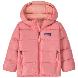 Chaqueta para niños Patagonia Baby Hi-Loft Down Sweater Hoody - PCKP rosa Punchy Pink
