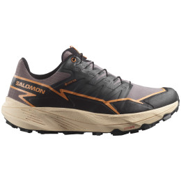 Zapatillas de carrera para mujer Salomon Thundercross Gore-Tex gris/negro Shark / Black / Papaya