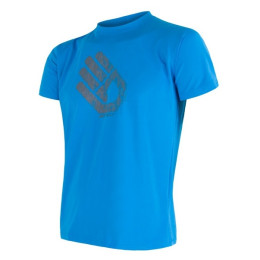 Camiseta de hombre Sensor Coolmax Fresh PT Hand azul Blue