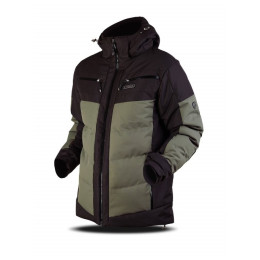 Chaqueta de esquí para hombre Trimm Vario verde khaki/ black