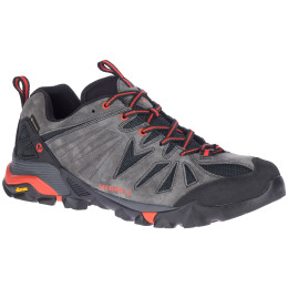 Calzado de senderismo para hombre Merrell Capra Gore-Tex gris/naranja Granite/Orange