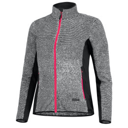 Sudadera de mujer Etape Lara gris/rosa šedá/růžová