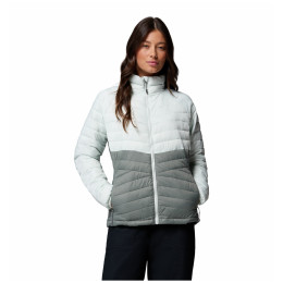 Chaqueta de mujer Columbia Powder Pass™ Jacket verde Sedona Sage, Tea Light