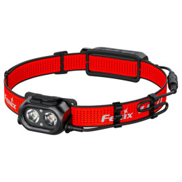 Linterna frontal Fenix HP12R-T negro/rojo