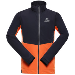 Chaqueta softshell de hombre Alpine Pro Tych azul/naranja navy