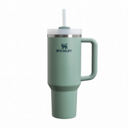 Taza térmica Stanley Quencher H2.O verde claro Shale