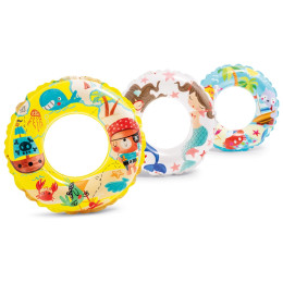 Flotador Intex Transparent Rings 59242NP