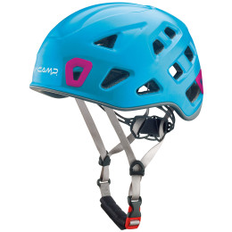 Casco de escalada Camp Storm azul/rosa Light blue / Fuchsia