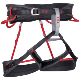 Arnés de escalada Camp Velocity negro/rojo Black / Red