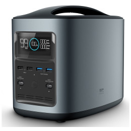 Estación de carga EcoFlow River370 negro Black