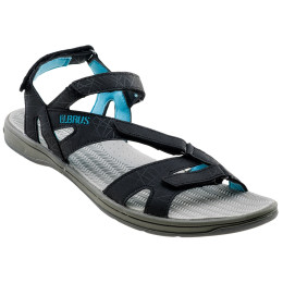 Sandalias de mujer Elbrus Laren Wo's negro Black/LightBlue