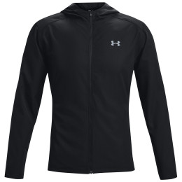 Chaqueta de hombre Under Armour STORM Run Hooded Jacket (2022) negro Black / Black / Reflective