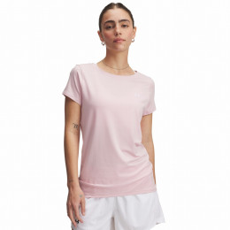 Camiseta de mujer Under Armour Tech Mesh SS rosa Prime Pink / / White