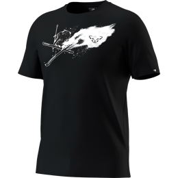 Camiseta de hombre Dynafit Graphic Co T-Shirt M negro 0911 - black out/MUTE GRAB