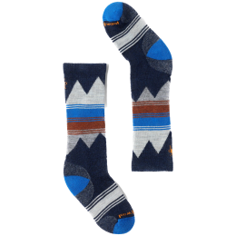 Calcetines para niños Smartwool Kids' Ski Light Cushion OTC Socks azul oscuro Deep Navy
