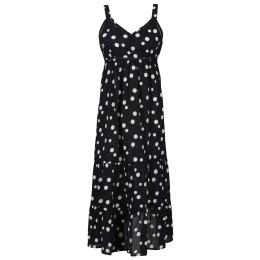 Vestido Regatta Gazania negro Blk/WhPlkaPr