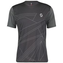 Camiseta de ciclismo para hombre Scott M's Trail Flow negro/gris black/dark grey