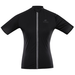 Maillot de ciclismo para mujer Alpine Pro Sagena 2 negro BLACK