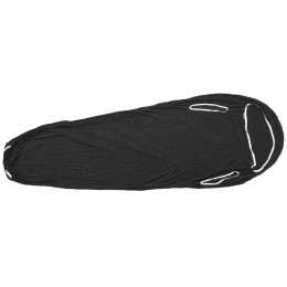 Forro para saco de dormir Warmpeace Merino Capilar Inlet 180 cm negro Black