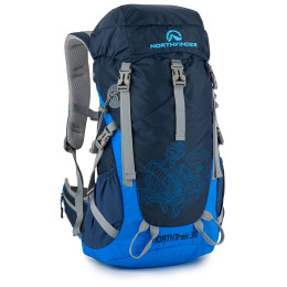 Mochila de senderismo Northfinder Hillys 30 l azul Darknavy