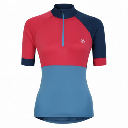 Maillot de ciclismo para mujer Dare 2b Compassion III Jrsy azul/rojo SorbPk/NiagB