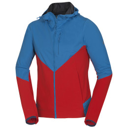 Chaqueta de hombre Northfinder Qilty azul/rojo Bluered