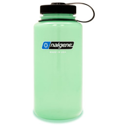 Botella Nalgene Wide Mouth Sustain 1l verde/negro Glow Green Sustain/5565-0144