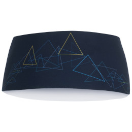 Banda para cabeza Direct Alpine Stripe azul anthracite/mango