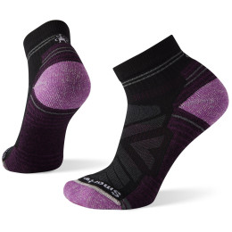 Calcetines de mujer Smartwool W Performance Hike Light Cushion Ankle negro/violeta Black