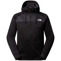 Sudadera funcional de hombre The North Face Reaxion Fleece F/Z Hoodie - Eu negro Tnf Black/Asphalt Grey