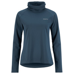 Sudadera funcional de mujer Craft Gain Thermal Funnelneck W azul blue