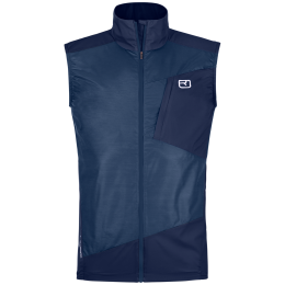 Chaleco de hombre Ortovox Trace Windbreaker Vest M azul Blue Nunatak
