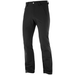 Pantalones de hombre Salomon Wayfarer Warm Pant M negro Black