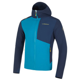 Chaqueta de hombre La Sportiva Descender Storm Jkt M (2023) azul/ azul claro Crystal/Night Blue