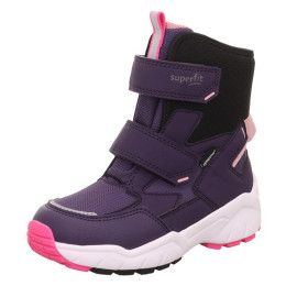 Botas de invierno para niños Superfit Culusuk 2.0 Lila/Pink violeta oscuro/rosa Lila/Pink
