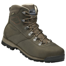 Calzado de hombre Garmont Pordoi Nubuck GTX 2020 gris OliveGreen/DarkOrange