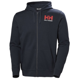 Sudadera de hombre Helly Hansen HH Logo Fz Hoodie azul oscuro 597 Navy
