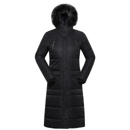 Abrigo de invierno para mujer Alpine Pro Berma negro black