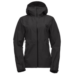 Chaqueta de mujer Black Diamond Liquid Point Shell negro Black