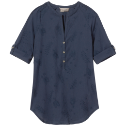 Camiseta de mujer Roayal Robins Oasis Tunic II 3/4 Sleeve azul navy