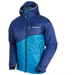 Chaqueta de hombre Sir Joseph Heron Hooded Man azul navy/turquoise