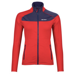 Sudadera de mujer High Point Cascade Lady Sweatshirt rojo/azul Blue/Red