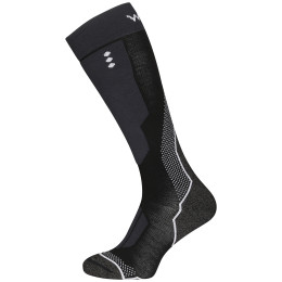 Medias Warg Merino SkiAlp negro/blanco Black/White