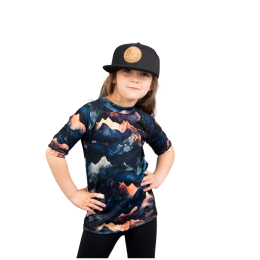 Camiseta para niños Drexiss All Alpine Peaks Coolmax