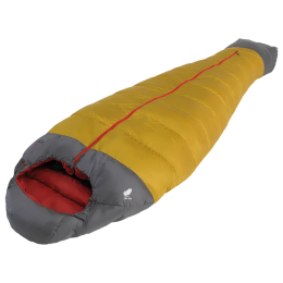 Saco de dormir de plumón Robens Couloir 350 amarillo/rojo Yellow